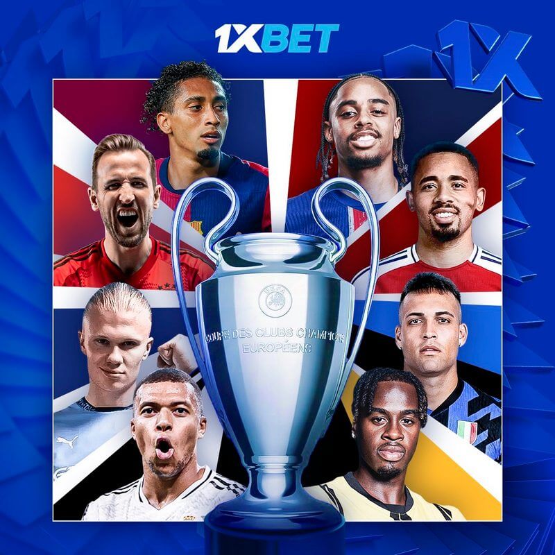 UEFA Champions League fixtures & live odds on 1xBet Syria